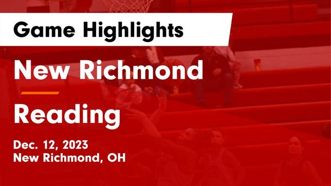 Basketball Game Recap: Reading Blue Devils vs. New Richmond Lions