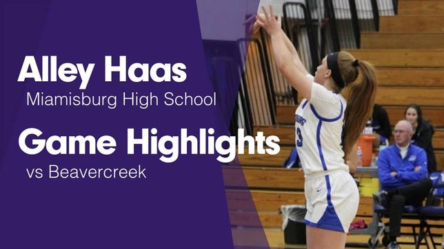 Watch this highlight video of Alley Haas