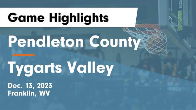 Watch this highlight video of the Pendleton County (Franklin, WV) basketball team in its game Pendleton County  vs Tygarts Valley  Game Highlights - Dec. 13, 2023 on Dec 13, 2023