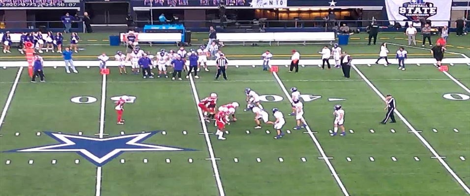 Benjamin vs Oglesby Football 12/13/2023