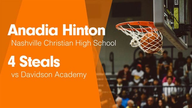 Watch this highlight video of Anadia Hinton