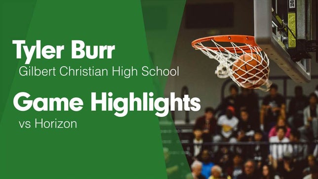 Watch this highlight video of Tyler Burr