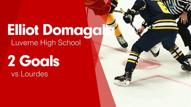 Watch this highlight video of Elliot Domagala