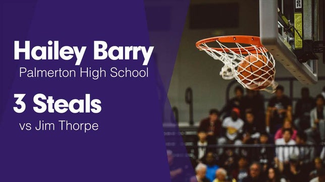 Watch this highlight video of Hailey Barry