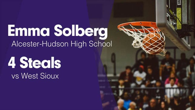 Watch this highlight video of Emma Solberg