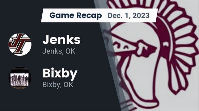 Watch this highlight video of the Jenks (OK) football team in its game Recap: Jenks  vs. Bixby  2023 on Dec 1, 2023