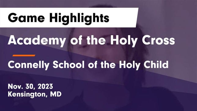 The Academy of the Holy Cross skates past St. John's Catholic Prep with ...