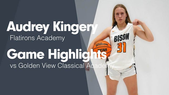 Watch this highlight video of Audrey Kingery