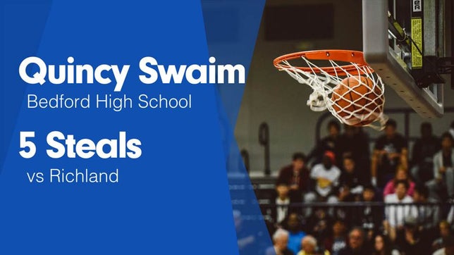 Watch this highlight video of Quincy Swaim