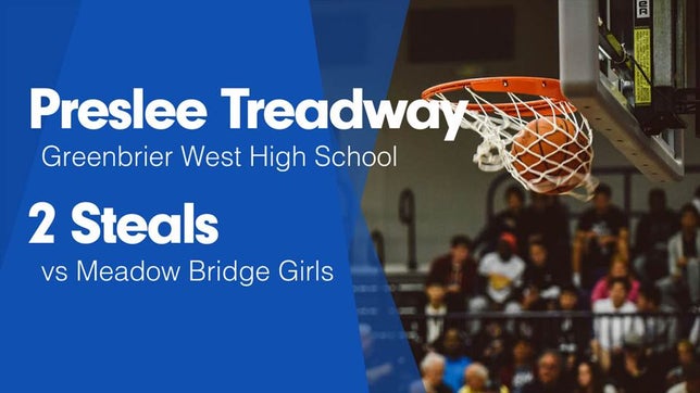 Watch this highlight video of Preslee Treadway