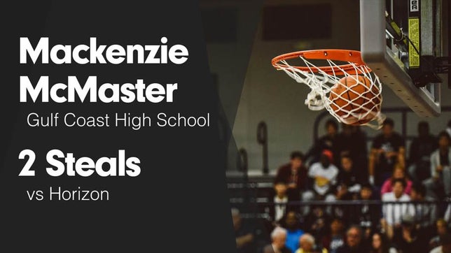 Watch this highlight video of Mackenzie Mcmaster