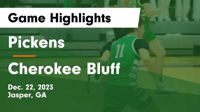 Watch this highlight video of the Pickens (Jasper, GA) basketball team in its game Pickens  vs Cherokee Bluff   Game Highlights - Dec. 22, 2023 on Dec 22, 2023