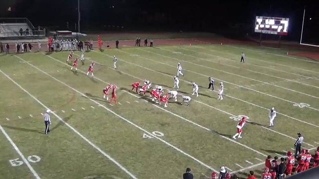 Watch this highlight video of Easton Embrey of the Palisade (CO) football team in its game Glenwood Springs High School on Nov 3, 2023