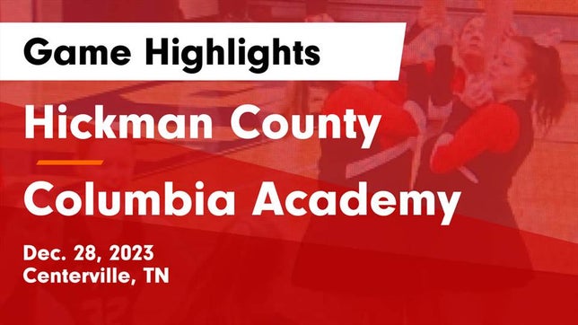 Columbia Academy takes loss despite strong efforts from Addie Slaughter ...