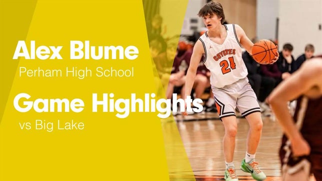 Watch this highlight video of Alex Blume
