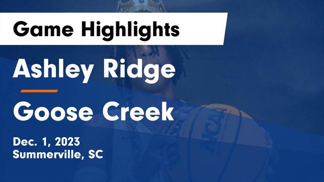 Basketball Game Preview: Ashley Ridge Swamp Foxes vs. Berkeley Stags