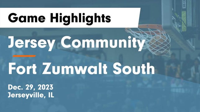 Watch this highlight video of the Jersey (Jerseyville, IL) girls basketball team in its game Jersey Community  vs Fort Zumwalt South  Game Highlights - Dec. 29, 2023 on Dec 29, 2023