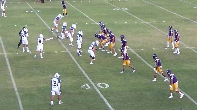 Watch this highlight video of Aiden Arzola of the Aransas Pass (TX) football team in its game St. Joseph High School on Aug 25, 2023