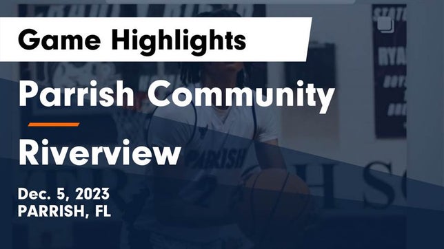 Parrish Community suffers third straight loss at home