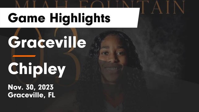 Watch this highlight video of the Graceville (FL) girls basketball team in its game Graceville  vs Chipley  Game Highlights - Nov. 30, 2023 on Nov 30, 2023
