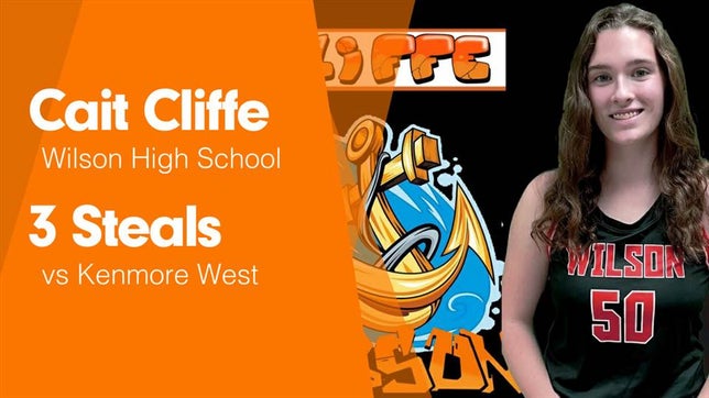 Watch this highlight video of Cait Cliffe