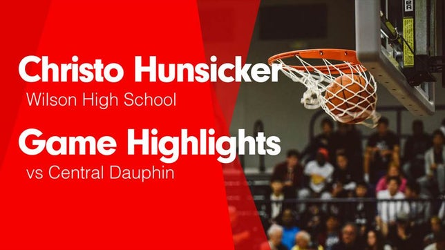 Watch this highlight video of Christo Hunsicker