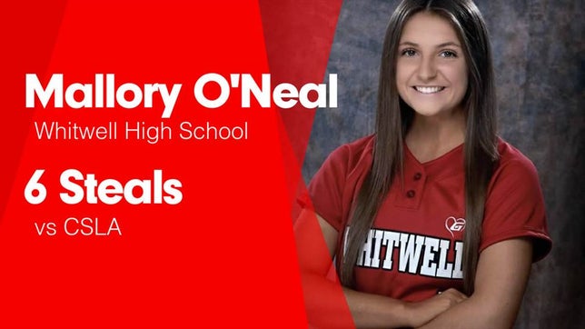 Watch this highlight video of Mallory O'neal