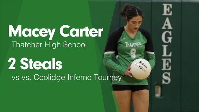 Watch this highlight video of Macey Carter