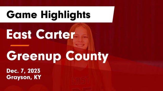 Carter Rutledge Abby Boggs and Kinsley Rutledge secure win for East Carter