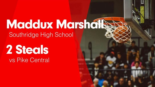 Watch this highlight video of Maddux Marshall