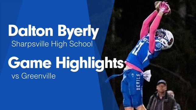 Watch this highlight video of Dalton Byerly
