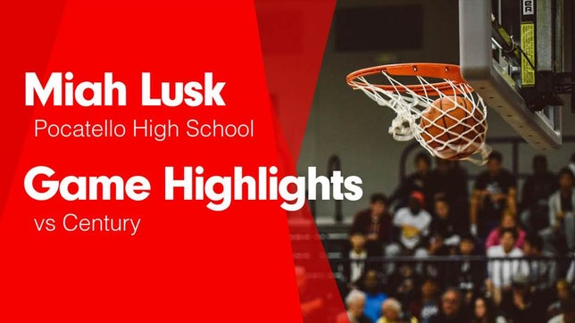 Watch this highlight video of Miah Lusk