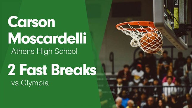 Watch this highlight video of Carson Moscardelli