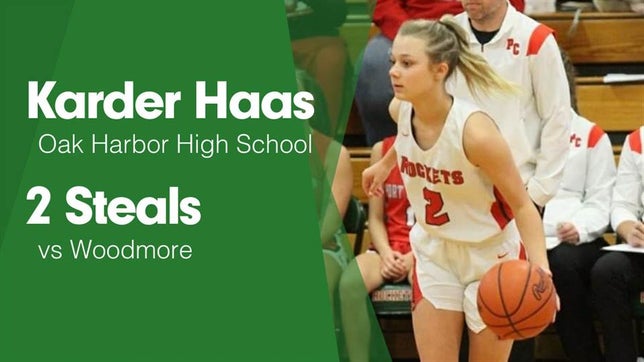 Watch this highlight video of Karder Haas