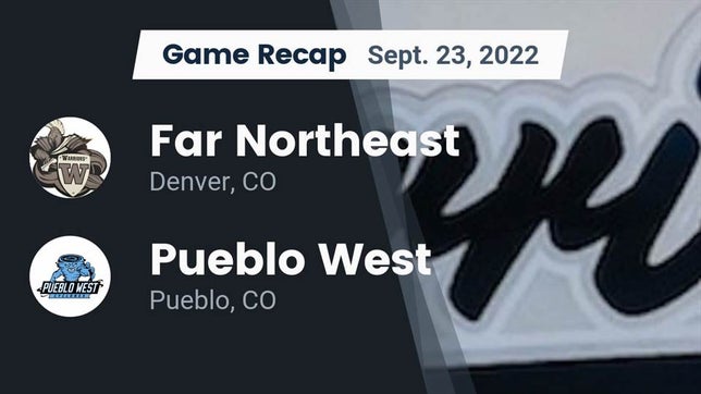 Watch this highlight video of the Far Northeast Warriors (Denver, CO) football team in its game Recap: Far Northeast vs. Pueblo West  2022 on Sep 23, 2022
