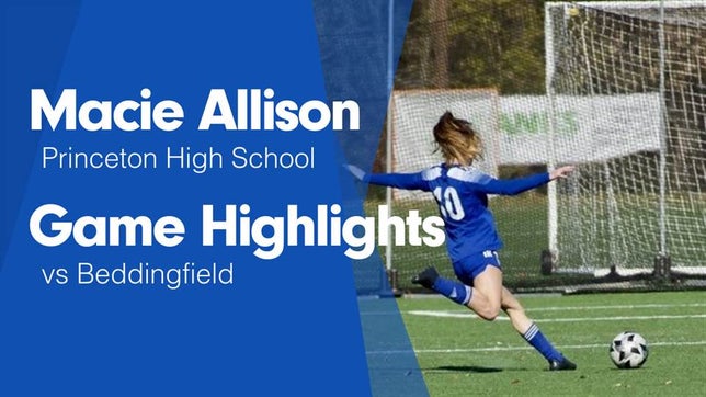 Watch this highlight video of Macie Allison