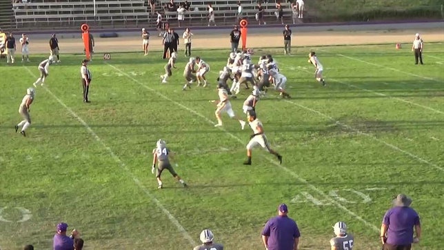 Watch this highlight video of Logan Stevens of the Big Valley Christian (Modesto, CA) football team in its game Denair on Aug 19, 2023