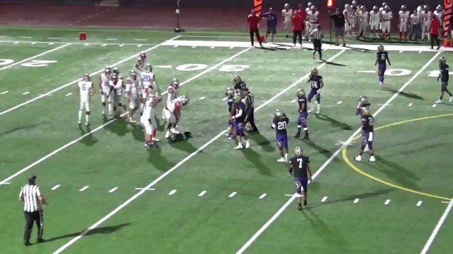 Watch this highlight video of Jharrin Tyler of the Kirtland Central (Kirtland, NM) football team in its game Valencia High School on Aug 18, 2023