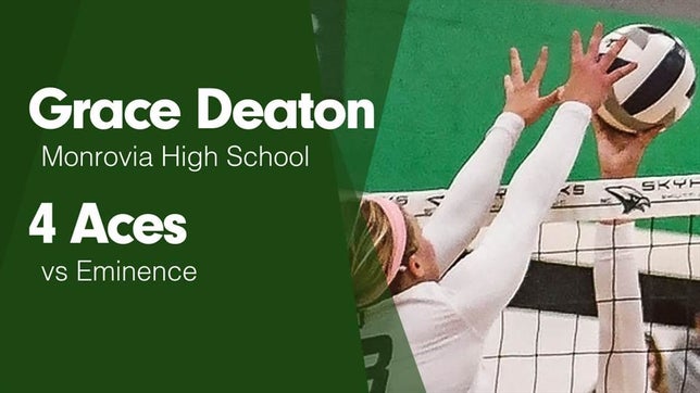 Watch this highlight video of Grace Deaton