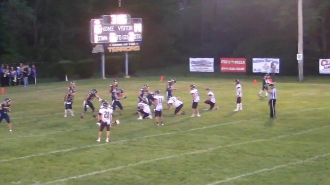 Watch this highlight video of Frankie Smith of the Elk County Catholic (St. Marys, PA) football team in its game Otto-Eldred High School on Aug 25, 2023