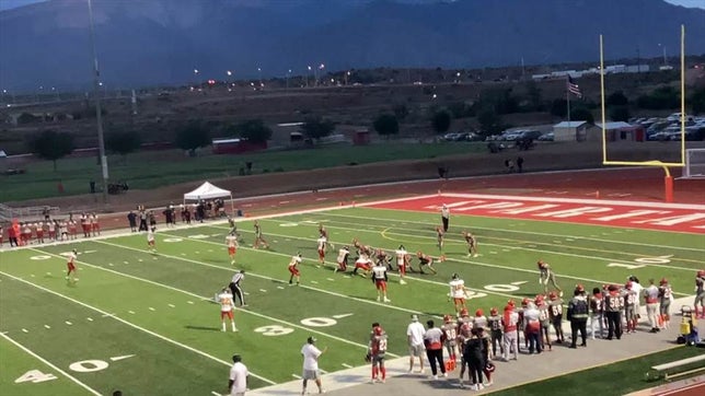 Watch this highlight video of Uriel Castro of the Bernalillo (NM) football team in its game Espanola Valley High School on Aug 25, 2023