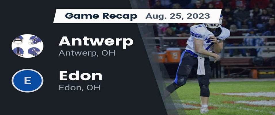 Antwerp vs Edon Football 8/25/2023
