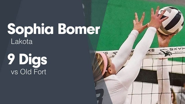 Watch this highlight video of Sophia Bomer