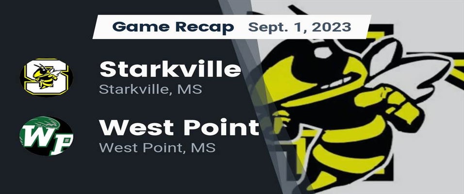 Starkville vs West Point Football 9/1/2023