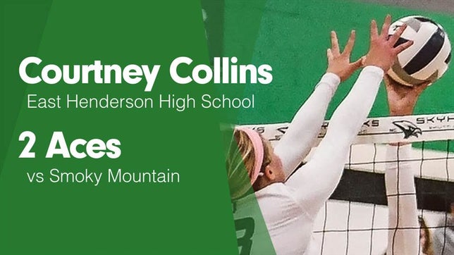 Watch this highlight video of Courtney Collins