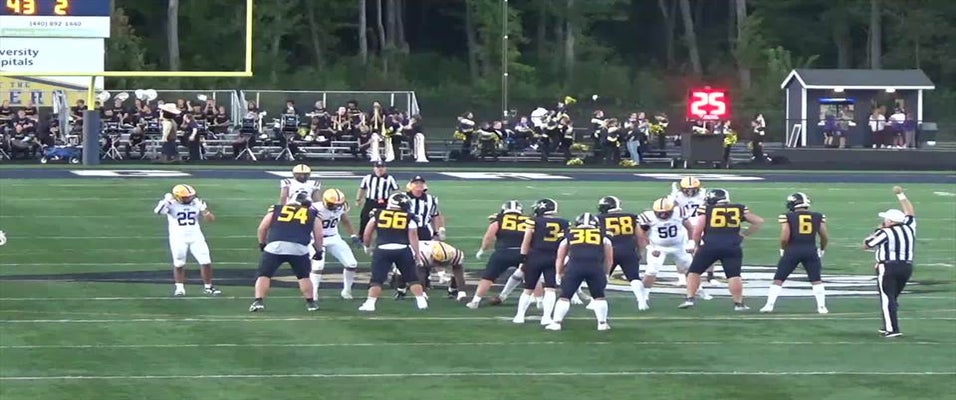 Avon vs North Ridgeville Football 9/15/2023