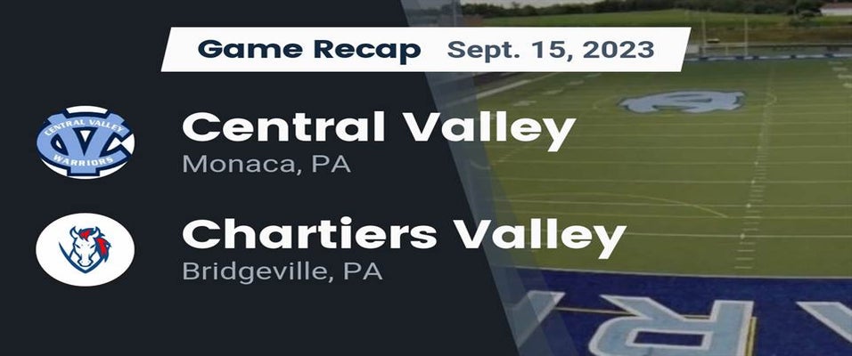 Central Valley vs Chartiers Valley Football 9/15/2023