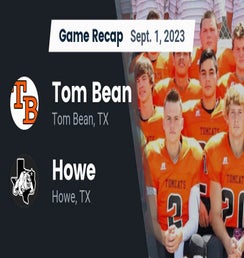 Leonard vs Tom Bean | Football | 9/22/2023