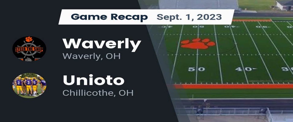 Waverly vs Unioto Football 9/1/2023