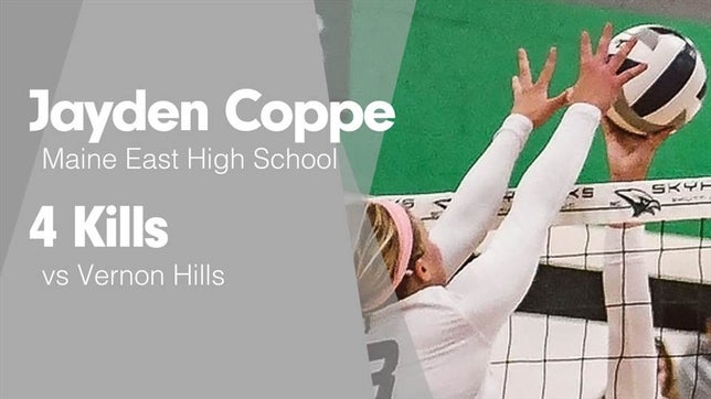 Watch this highlight video of Jayden Coppe